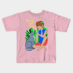 Emerald Crystal Fairy Kids T-Shirt